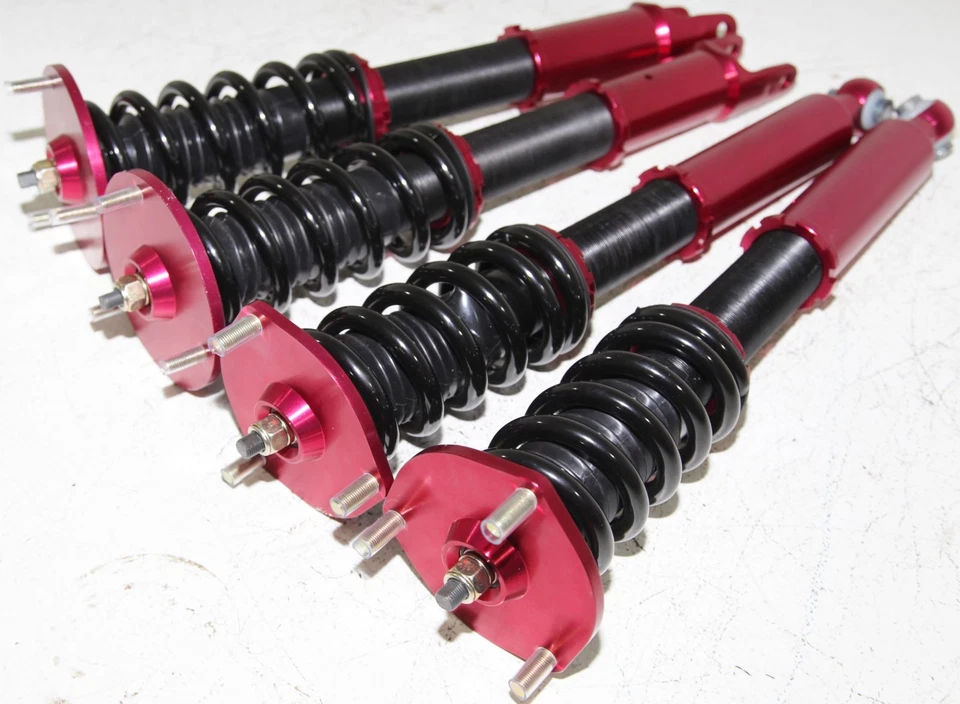Kits de reducción de suspensión Coilover ROJO solo para 93-95 Mazda RX-7 RX7 FD3S Foto 2 de 4