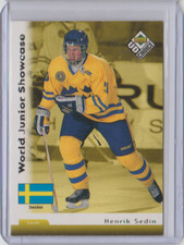 1998-99 Upper Deck UD Choice #295 Henrik Sedin Sweden Vancouver Canucks