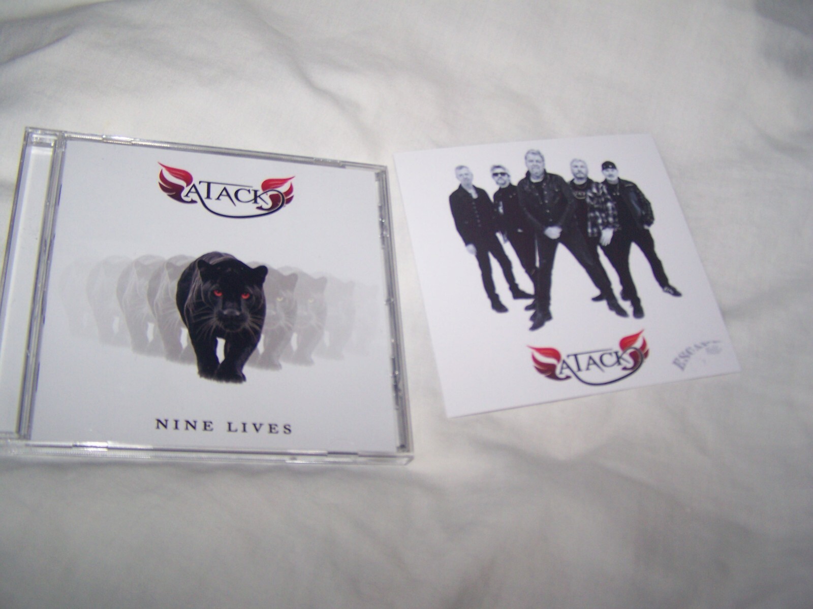 Atack Nine Lives CD ESM382 NEW - Image 2