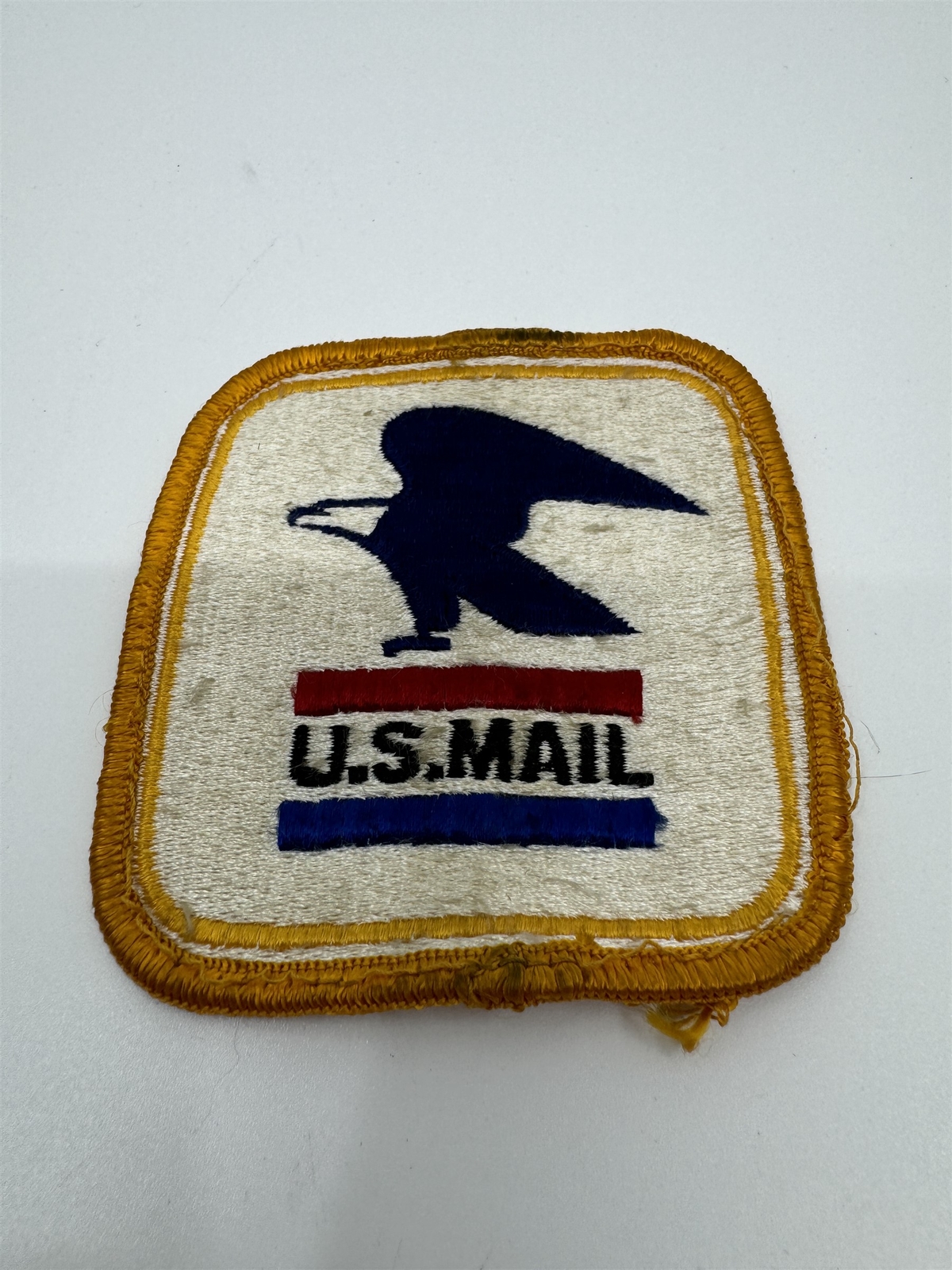 Vintage USPS U.S. Mail Cloth Patch for Postal Workers Uniform 1970s