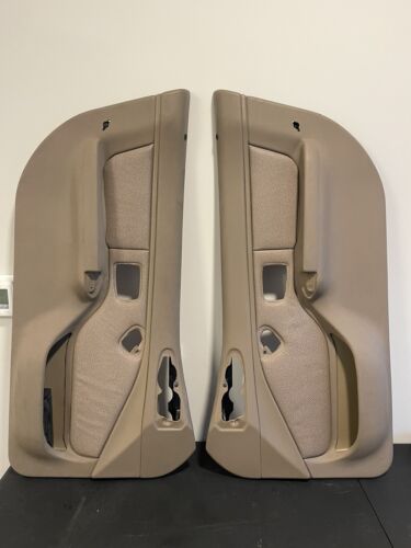 1996-2002 BMW Z3 OEM Door Panels Set Pair Convertible Roadster Tan 96-02 Beige