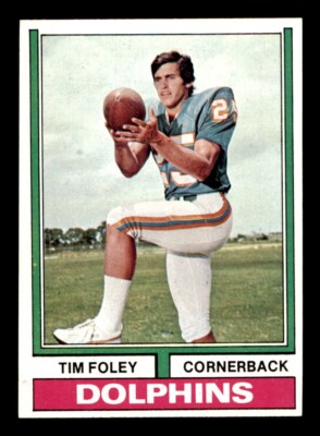 1974 Topps Football #38 Tim Foley EX/MT *d2