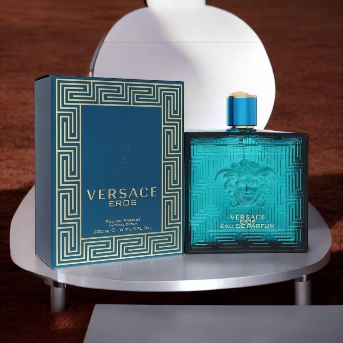 Versace Eros by Versace Eau De Parfum Spray 6.8 oz 200 ML for Men 