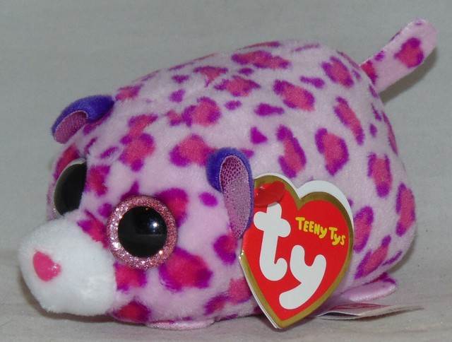 ty pink leopard