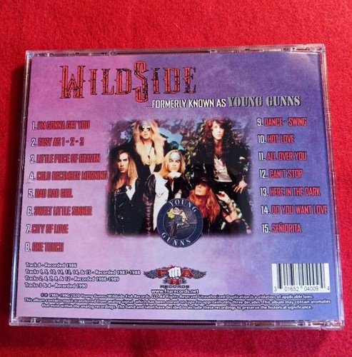 CD WildSide ...Formerly Known As Young Gunns (2020, recorded 1986-1990) - Picture 2 of 3