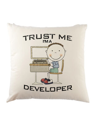 Trust Me I'M A Developer Dekokissen Fun Nerd Admin Computer Scientist Coder