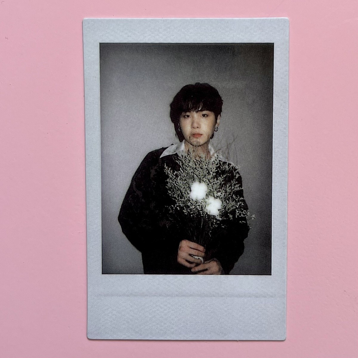 Unofficial BTS SUGA Deco Kit 2022 polaroid photocard. Bangtan