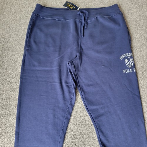 Polo Ralph Lauren Men University Polo RL Jogger Fleece Sweatpants Big &Tall 4XLT - Picture 4 of 14
