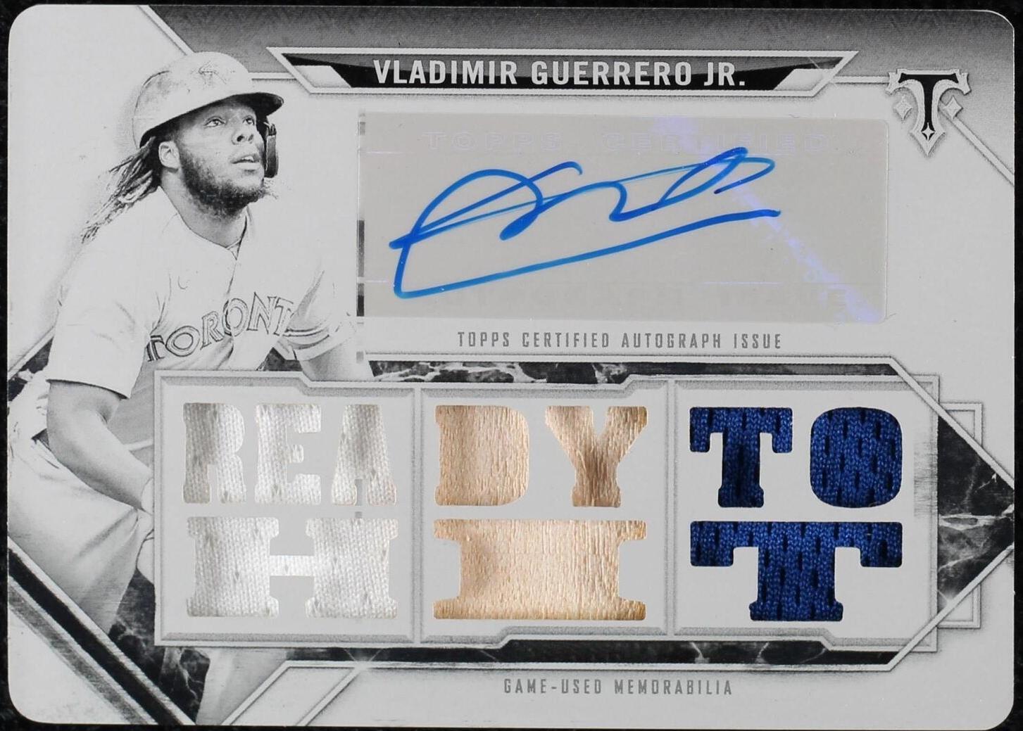 2021 Topps Triple Threads - Triple Threads Autograph Relics Vladimir ...