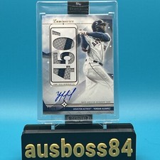 2023 Topps Luminaries YORDAN ALVAREZ Home Run Kings AUTOGRAPH /15 ENCASED Astros