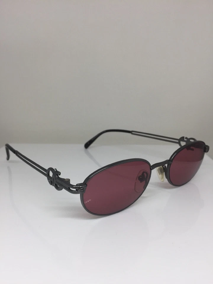 Nuevas gafas de sol vintage Jean Paul Gaultier JPG 57-5101 C. grises nuevas hechas en Japón Foto 4 de 4