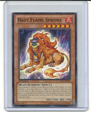 Hazy Flame Sphynx-Yu-Gi-Oh-CBLZ-EN030 | eBay Hazy Flame Sphynx-Yu-Gi-Oh-CBLZ-EN030 | eBay