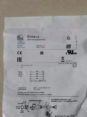 1pcs IFM EVC812 SSTGH040MSSFKPG