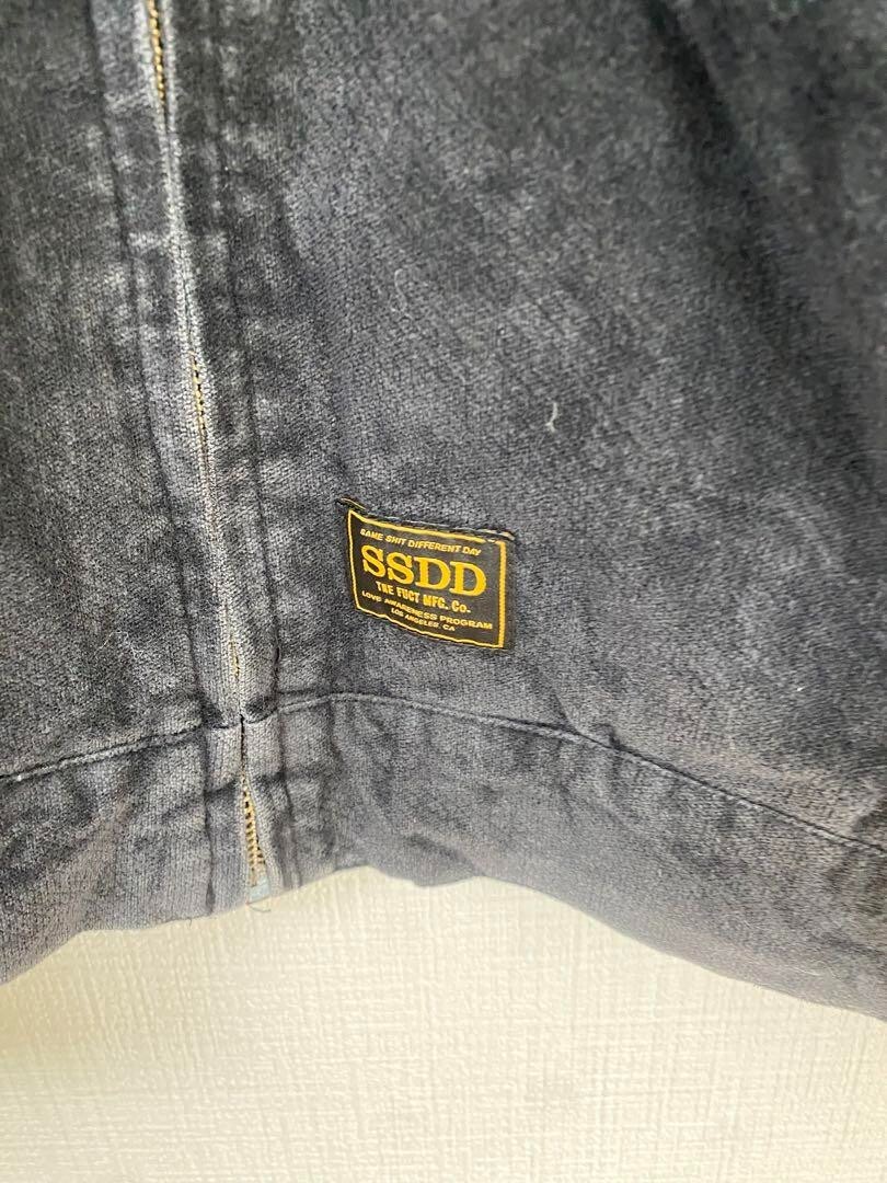 Fuct Ssdd Work Jacket Talon Zip Used Free Shipping From