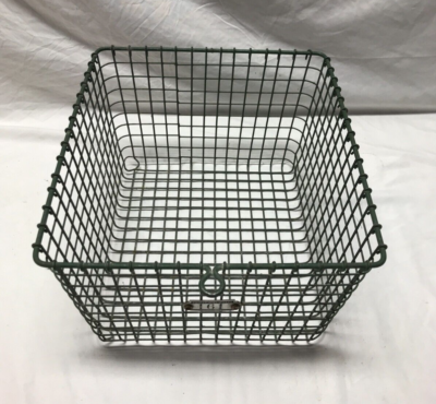 Vintage Wire Gym Locker Basket Swimming Pool Old Number Tag 161