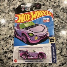 2024 Hot Wheels Monster High Ghoul Mobile 3/250 HW Screen Time 1/10