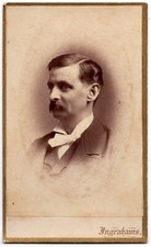 Antique CDV Circa 1880s B. B. Tiffany Handsome Man In Suit With Hat IN PA