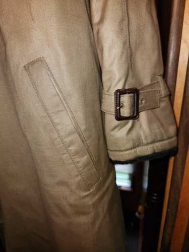 London Fog Maincoats Women's Tan Belted Trench lined Winter Coat w/belt Size 8 - Picture 4 of 23