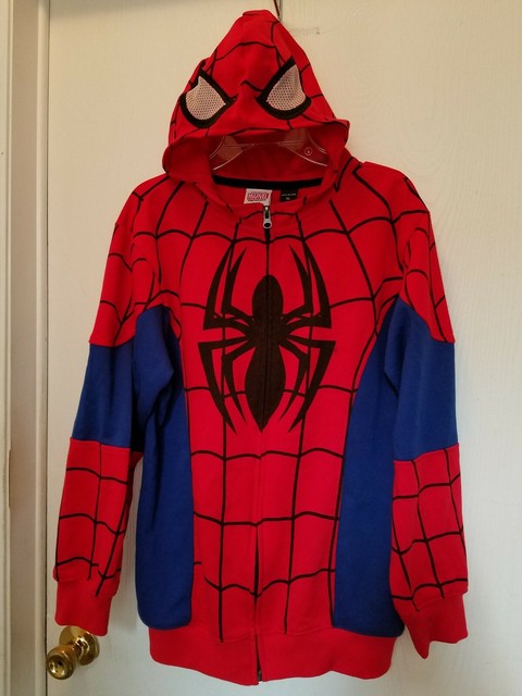 hooded spiderman costume