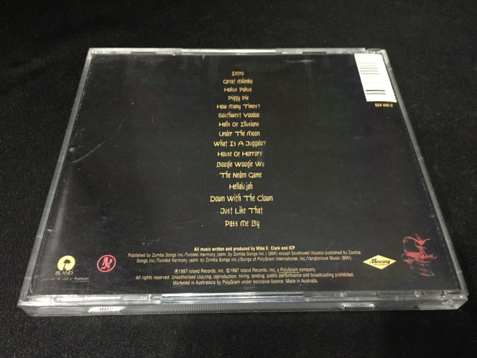 Insane Clown Posse ICP The Great Milenko CD (Island Records 1997) | eBay