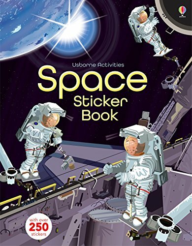 Space Sticker Book (Usborne Activity Books) By Fiona Watt,Paul Nicholls