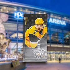 Colton Sceviour Player 24x48 2021 Playoffs Pittsburgh Penguins Arena Banner
