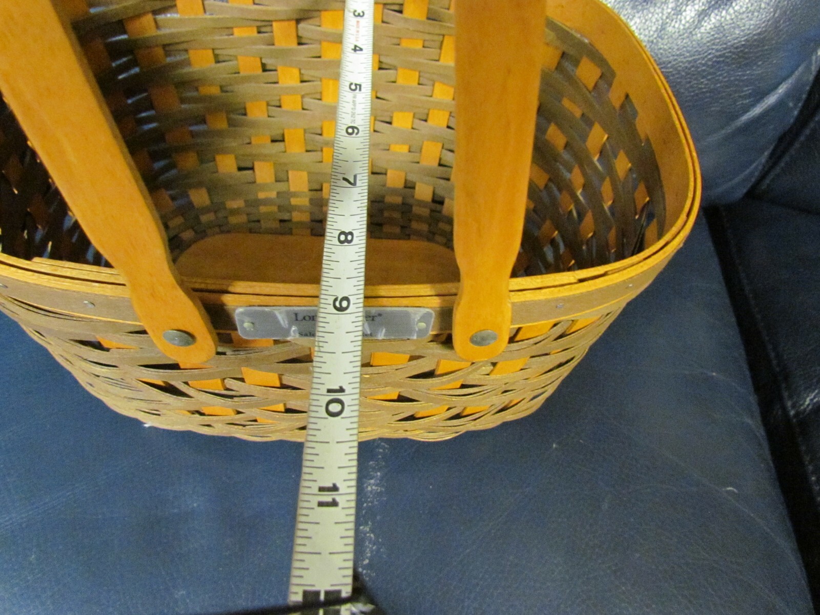 2008 Longaberger Sales VIP Award Basket with Handles eBay