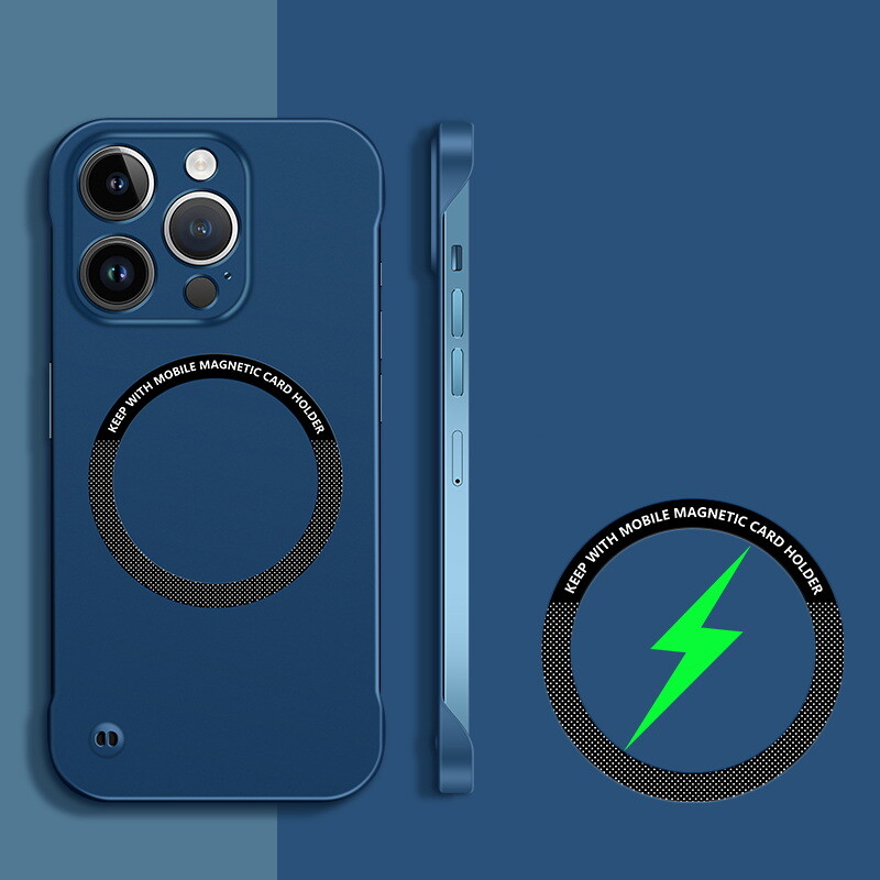 Per Magsafe Custodia Originale Per IPhone 17 Air 16 15 14 Plus 13 12 Pro Max Trasparente Hard PC Ultra Sottile Carica Wireless Cover Magnetica - Foto 4