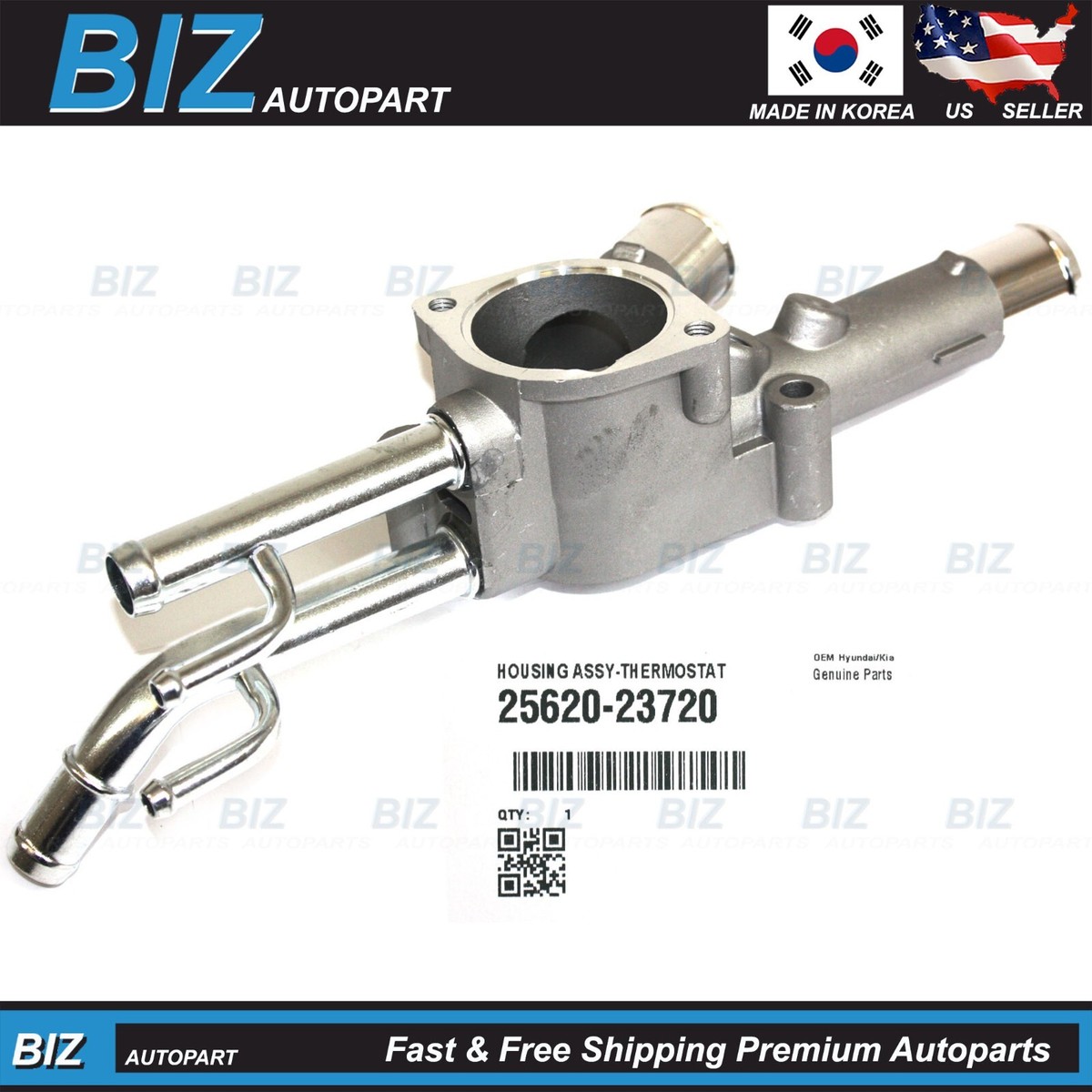 Thermostat Housing 25620-23720 for 2005-2009 Kia Spectra Spectra5