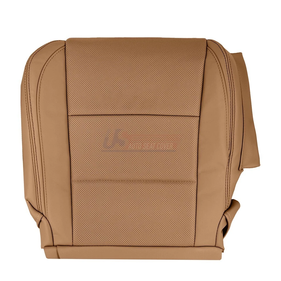 2013 2014 2015 2016 2017 para Lexus GS350 parte inferior del conductor cubierta de asiento de cuero marrón Foto 2 de 4