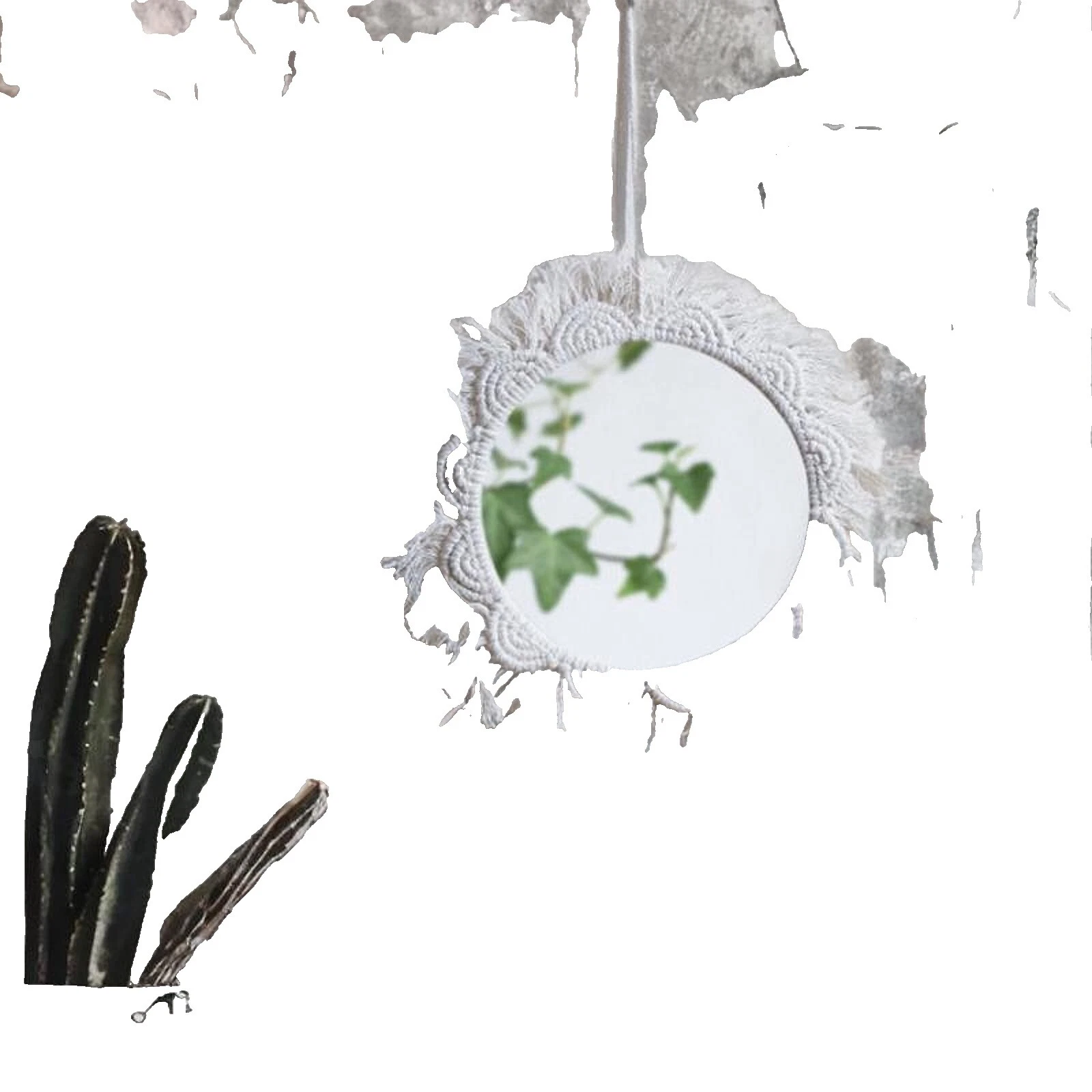 Acrylic Frame Round Home Décor Mirrors