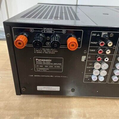 Panasonic High-End Integrated Amplifier SU-V900 - Fully Panasonic High-End Integrated Amplifier SU-V900 - Fully