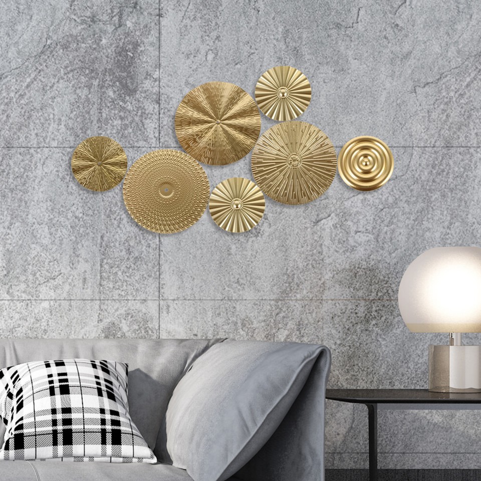 Gold Hanging Figurine Wall Decorations for Living Room Abstract eBay