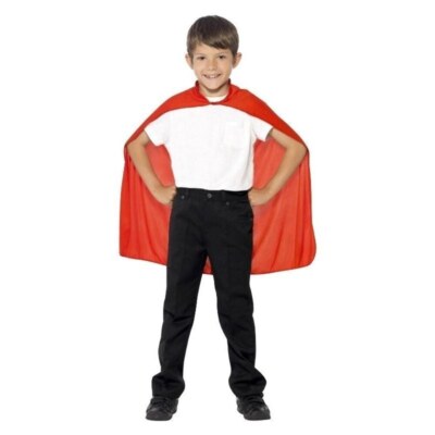 Cape Kids Red Mid Length