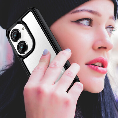 Custodia Antiurto In TPU Trasparente Per Asus Zenfone 10 – Paraurti Morbido Con Protezione Schermo