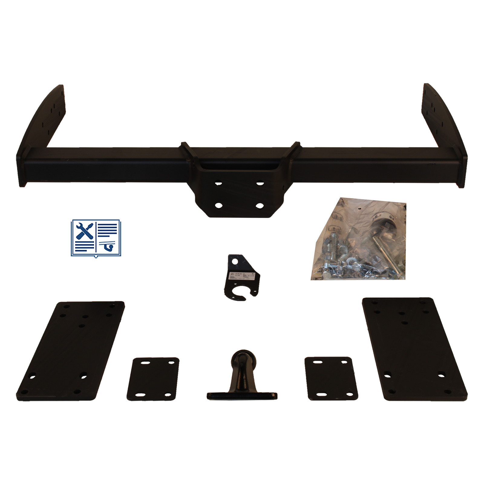 Attelage GDW col de cygne haut de gamme pour VW Crafter 06 et faisceau 13b