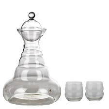 Happy Aladdin Vital Karaffe mit 2 Mythos-Gl&auml;sern, 1,3l Wasserkaraffe