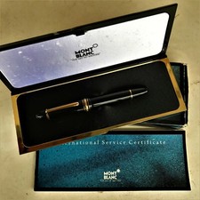 Mont Blanc Meistertuck 149 oro 18 kt – stilografica - custodia garanzia