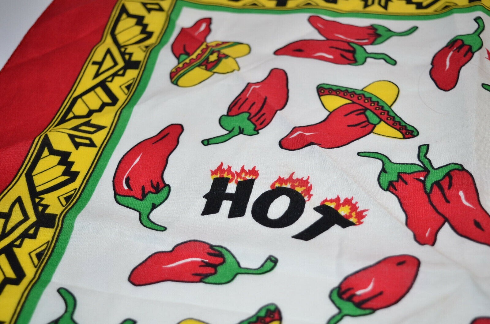 HavaHank Bandana Red Hot Chili Peppers Made in USA … Gem