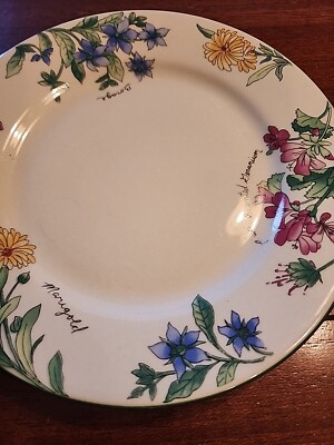 VTG Majesticware by Sakura Geranium 1997 Sue Zipkin Salad Plate 7