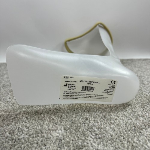 AliMed C-50 Heavy Duty AFO Training Leg Ankle Brace LG/RT Mens 9-12 Womens 10-11 - Picture 7 of 10