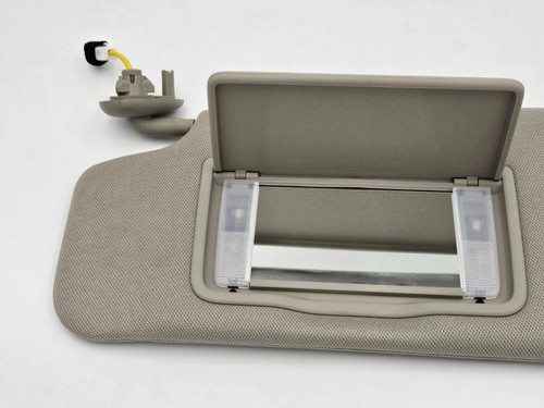 2019–2022 Acura ILX Left Driver Side Sun Visor Dual Light Gray NH882L OEM - Picture 2 of 8