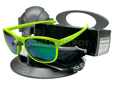 ✓🕶️ OAKLEY ENDURO 009223 FINGERPRINT RETINA BURN/JADE IRIDIUM
