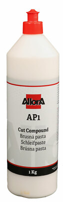NEU AllorA Schleifpaste AP1 Schleifpolitur Politur + Polierpad orange 160mm