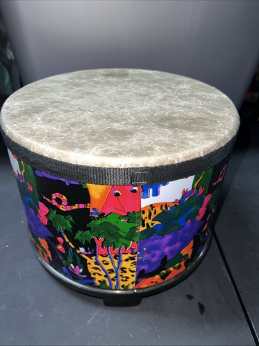 REMO Kids Percussion Rainforest Jungle Theme Floor Tom Drum No Sticks Bongo