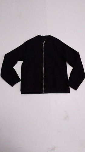 SKINNY GIRL Slouchy Bomber Full Zip Jacket (BLACK, XXS) 753647