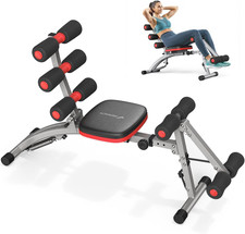 Home Ab Trainer Exercise Chair Adjustable Bench for Core and Full Body Workouts