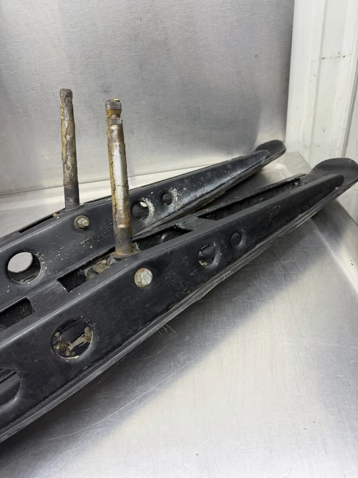 Polaris Indy Vintage SLP Esquis de Alumínio 1985-1995 Indy Raro Par de Esqui Usado - Imagem 3 de 4