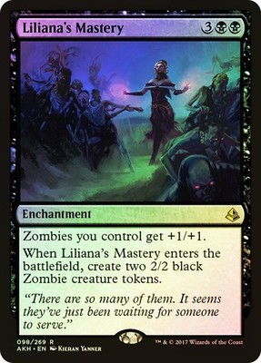 MTG FOIL Liliana's Mastery  - Amonkhet #098