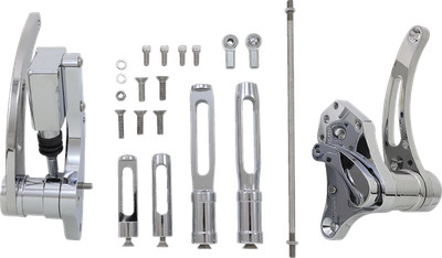 ACCUTRONIX FC103-SSC Forward Controls with Master Cylinder FXSTS Springer
